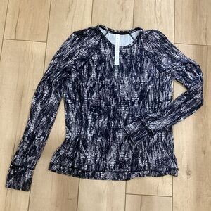 Lululemon It’s Rulu Run Long Sleeve Shirt Woman’s Size 12